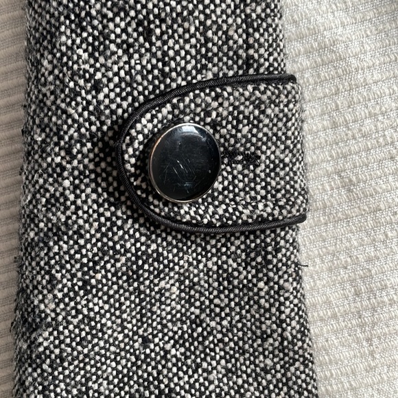 SOIA & Kyo Wool Blend Tweed Coat Size Medium - Picture 3 of 10